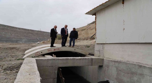 Tutşi Silvan içme Suyu Tünel Terfi İstasyonunu denetledi