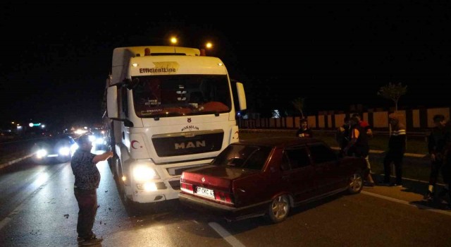 Ucuz atlatılan feci kazanın ardından sürücülerin ‘sen hatalısın tartışması