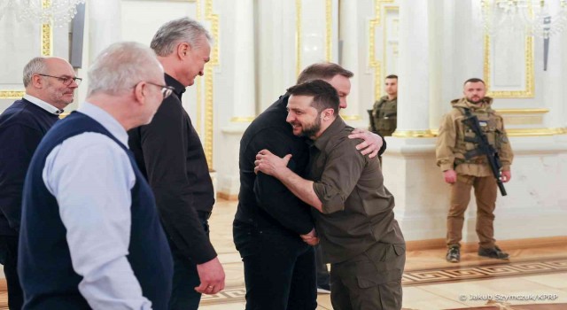 Ukrayna, Polonya, Estonya, Letonya ve Litvanyadan Rusyaya karşı “birlik” mesajı