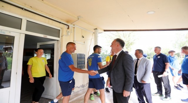 Ukraynalı sporcular Türkiyeden ayrıldı