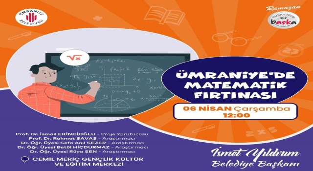 Ümraniyede matematiği sevdirecek proje