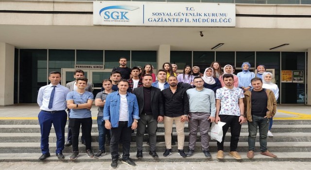 Üniversite öğrencilerinden SGKya teknik gezi