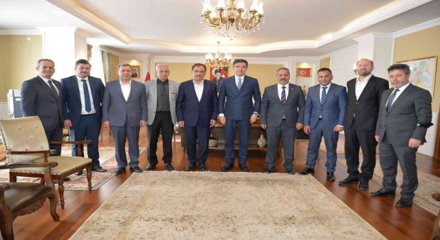 Vali Memiş ve Büyükşehir Belediye Başkanı Sekmenden ESAVa tam destek