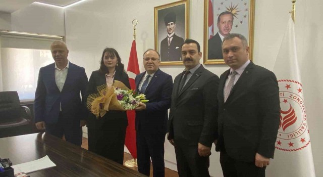 Vali Tutulmaz, Akça ve heyetini kabul etti