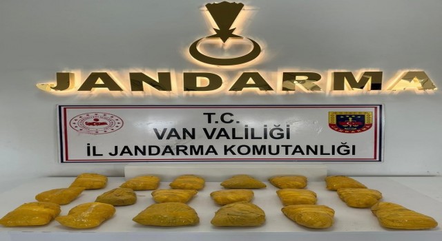 Vanda 14 kilo 500 gram eroin ele geçirildi