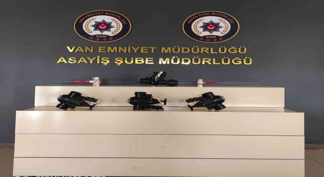 Vanda hırsızlık suçuna karıştığı tespit edilen 31 kişi tutuklandı
