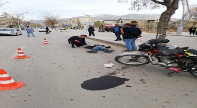 Vanda trafik kazası: 1 yaralı