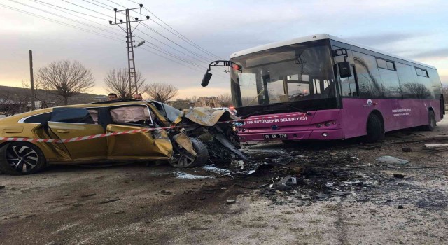 Vanda trafik kazasının görüntüsü ortaya çıktı