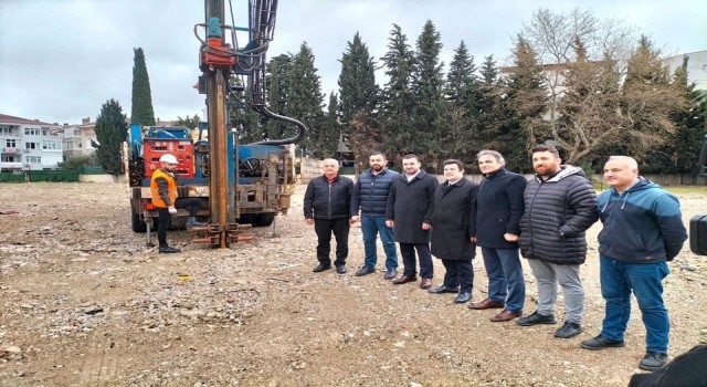 Yalova Anadolu Lisesinin yeni binası için çalışmalar başladı