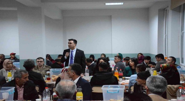 Yedisuda şehit aileleri ve gaziler için iftar programı düzenlendi