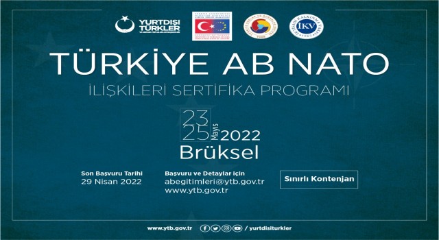 YTBden Türkiye-AB-NATO ilişkileri sertifikalı eğitim programı