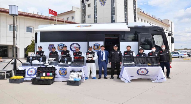 Yüksek teknolojiye sahip ‘Kıraç Eskişehir emniyetine teslim edildi