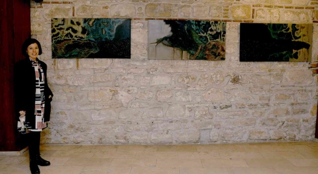 ‘Zamanın Düzeni isimli sergi İbramaki Sanat Galerisinde