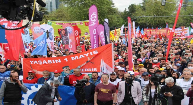 1 Mayıs Emek ve Dayanışma Günü Ankarada kutlandı