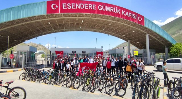 19 Mayıs Gençlik Spor Bayramı için pedal çevirdiler