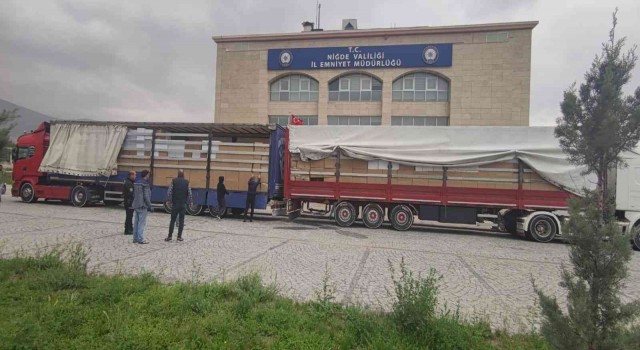 20 milyon 160 bin adet kaçak makoron sigara ele geçirildi