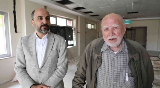 83 yaşındaki hayırseverden diyaliz merkezi bağışı
