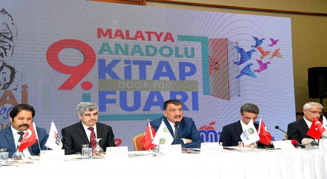 9ncu Malatya Anadolu kitap ve kültür fuarı 13 Mayısta başlıyor
