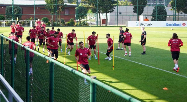 A Milli Takım, hazırlıklarını sürdürdü