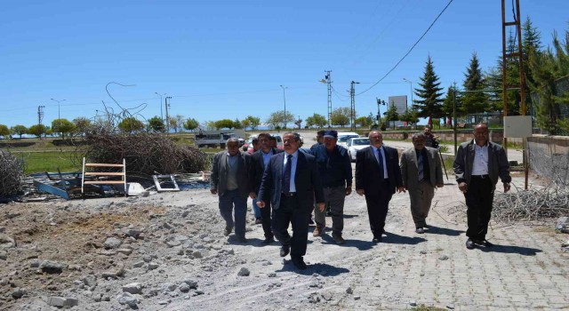 Adilcevazda yeni stadyumun çalışmaları başladı