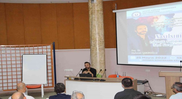 ADÜde Psikolojik sağlığımızı nasıl koruyabiliriz etkinliği gerçekleştirildi