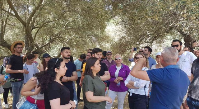 ADÜlü öğrenciler Mastaura Antik Kentini gezdi