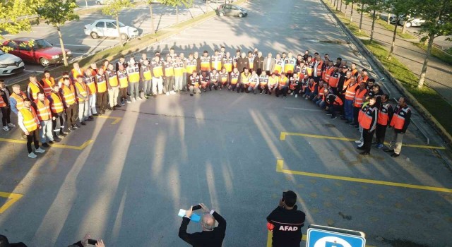 AFADın tatbikatına Kocaeliden destek