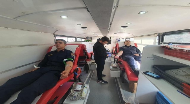 Ağlıda kan bağışı kampanyası düzenlendi