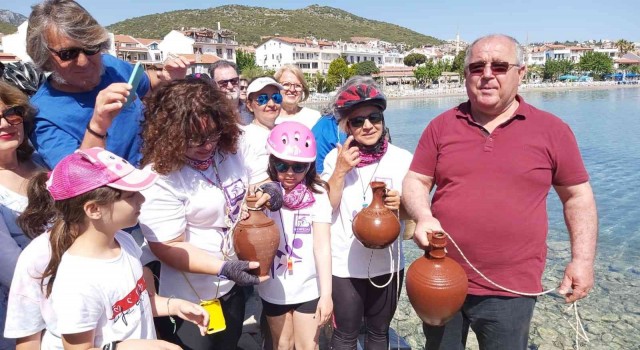 Akdenizden Egeye yürüyüp testilerle su taşıdılar