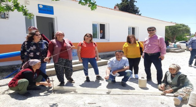 Akkovanlık İlkokulu Milas Halısı Dokuma ve Eğitim Merkezine dönüştürüldü