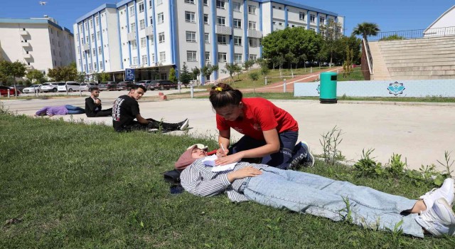 ALKÜde gerçeği aratmayan tatbikat