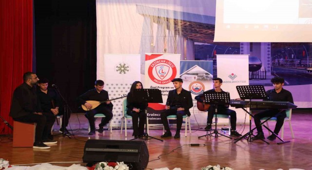 Anadolu Mektebi Kültür Kervanı programı Erzincanda gerçekleştirildi