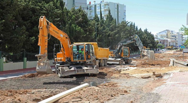 Antalyada 50 yıllık içme suyu hattı yenileniyor