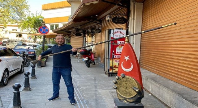 Antikacı 3 metrelik tüfek yaptı, hedefi Guinnesse girmek