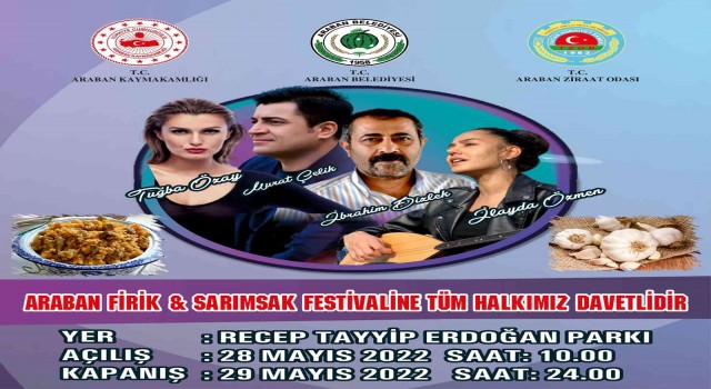 Arabanı festival heyecanı sardı