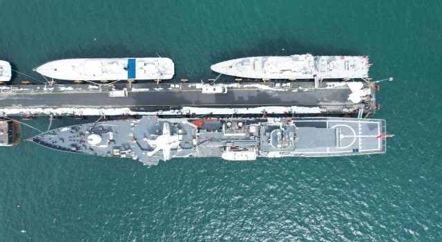 Arama kurtarma gemisi “TCSG Güven” çalışmaları böyle görüntülendi