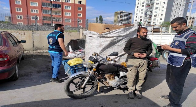 Asayiş polisinden motosiklet denetimi