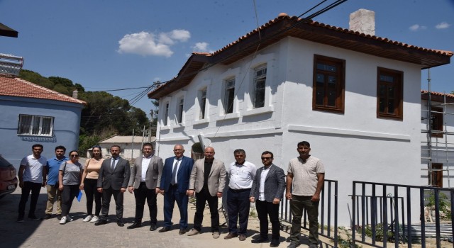 Atatürk Evi restorasyonunda sona doğru