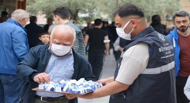 Aydın Büyükşehir Belediyesi, vatandaşlarla bayramlaştı