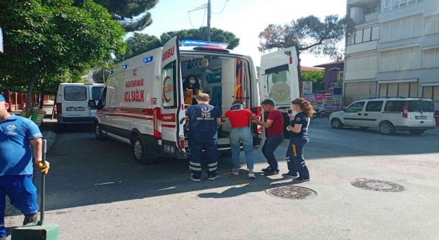 Aydında motosiklet kazası: 1 yaralı