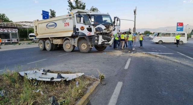 Aydında trafik kazası: 1 yaralı