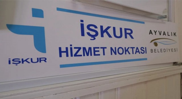 Ayvalık Belediyesinden İŞKUR hizmet noktası