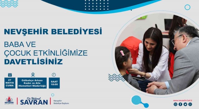 Babalar çocukları ile eğlenecek