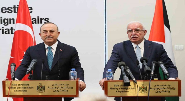 Bakan Çavuşoğlu: “Filistin politikamızın değişmesi mümkün değildir”