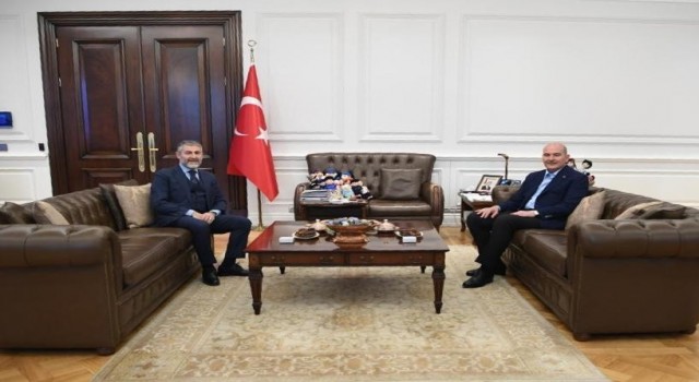 Bakan Nebatiden Bakan Soyluya ziyaret
