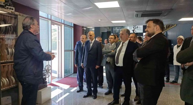 Bakan Yardımcısı Dönmez ve beraberinki heyet Maden Müzesini gezdi