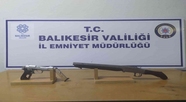 Balıkesirde 103 şahsa huzur operasyonu