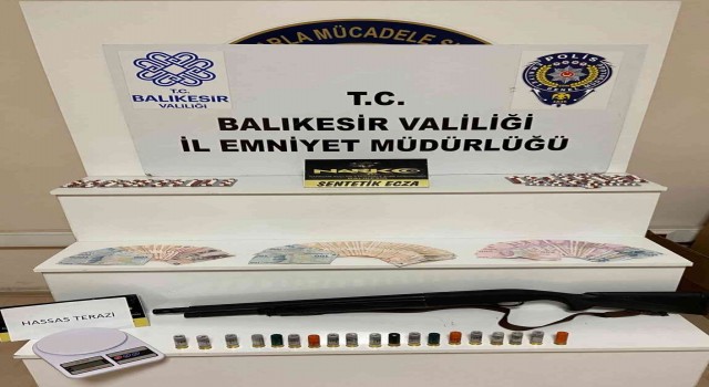 Balıkesirde 86 şahsa polisten uyuşturucu operasyonu