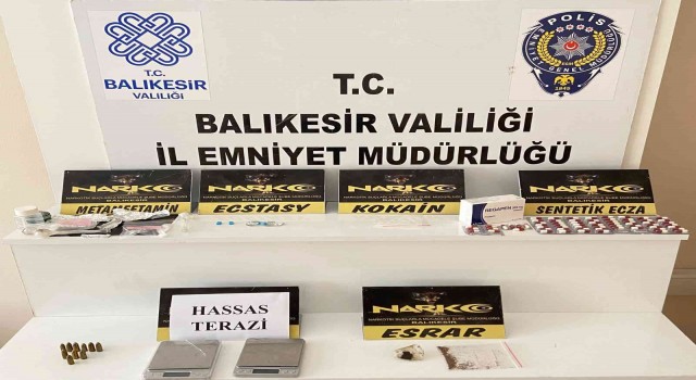 Balıkesirde asayiş ve uyuşturucu operasyonu