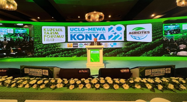 Başkan Beyazgül, Küresel Tarım Forumuna katıldı